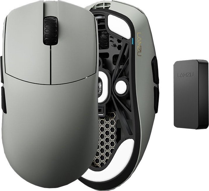 Игровая мышь Lamzu Maya 4K (серый) - фото2