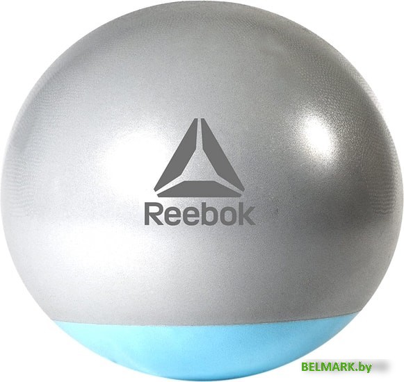 Мяч Reebok Gymball RAB-40015BL 55 см (серый/голубой) - фото