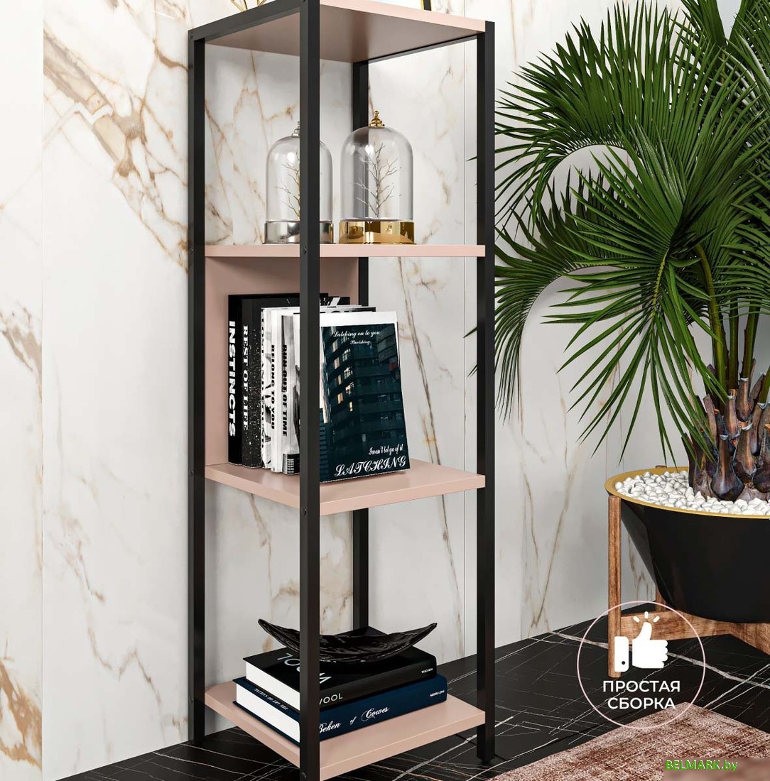 Стеллаж Макс Стайл СтМ-1220-U211ST9 (Egger мендаль бежевый U211ST9) - фото2