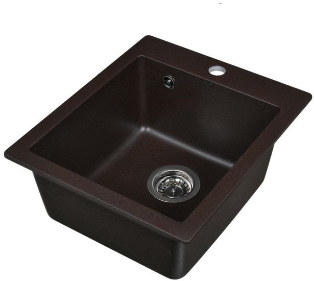 Кухонная мойка Wisent 420-27W (с сифоном GER013) - фото2