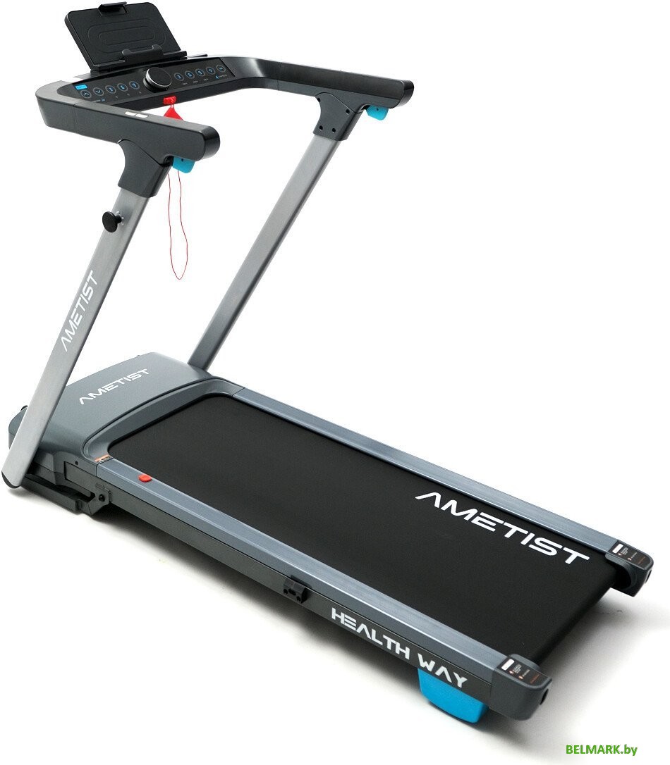 Электрическая беговая дорожка AMETIST Health Way Gray - фото