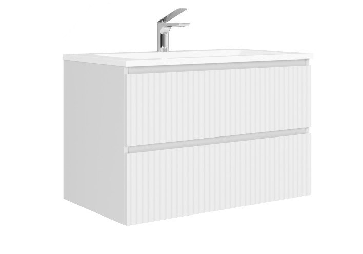 Raval Тумба под умывальник Coste 80 Cst.01.80/P/GRS/RL - фото