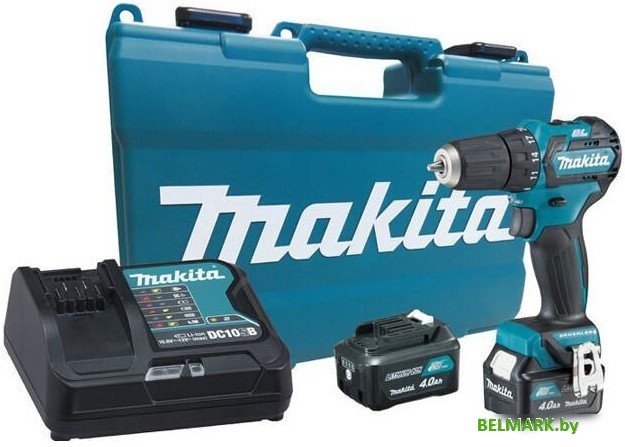 Дрель-шуруповерт Makita DF332DSME (с 2-мя АКБ, кейс) - фото