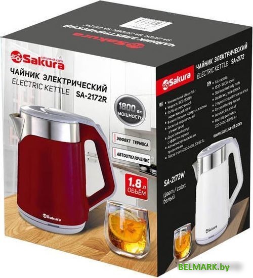 Электрический чайник Sakura SA-2172R - фото2