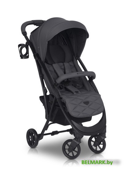 Коляска прогулочная «книга» Euro-Cart Volt Black Edition (iron) - фото2