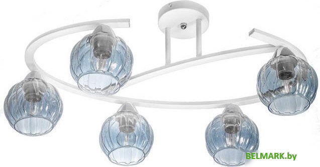 Припотолочная люстра Aitin Pro НПБ 02-5х60-101 C1233/5 (белый) - фото2