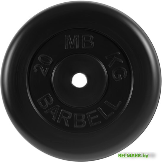 Диск MB Barbell Стандарт 26 мм (1x20 кг) - фото