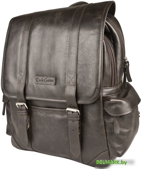 Городской рюкзак Carlo Gattini Montalbano Classico 3097-04 (темно-коричневый) - фото