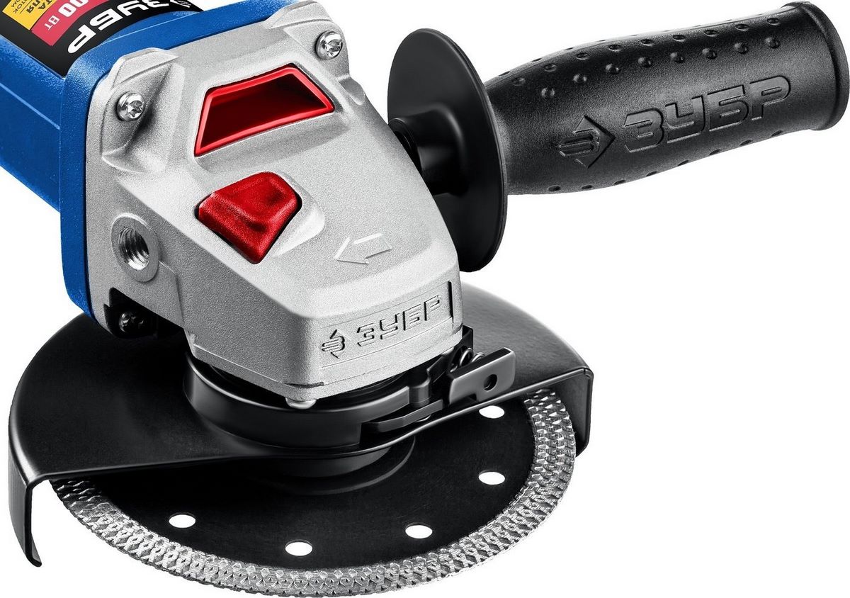 Угловая шлифмашина Зубр УШМ-П125-1500 ПСТ - фото2