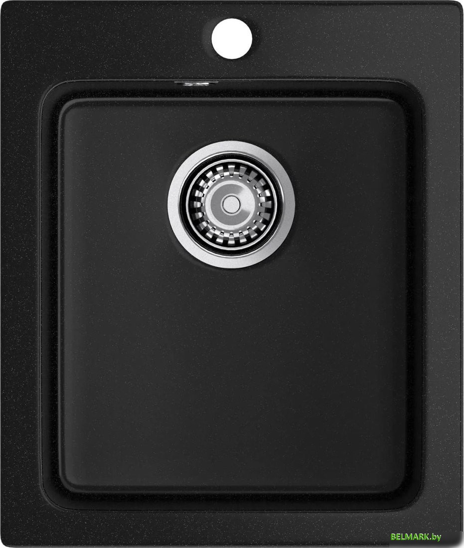 Кухонная мойка GranFest Practik 505 (черный) - фото