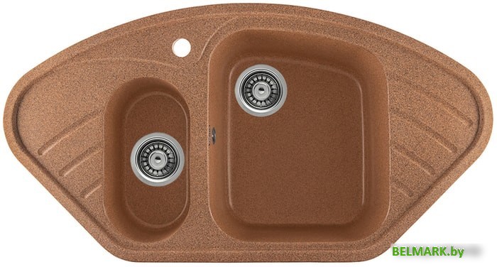 Кухонная мойка Gerhans E02 (терракот) - фото