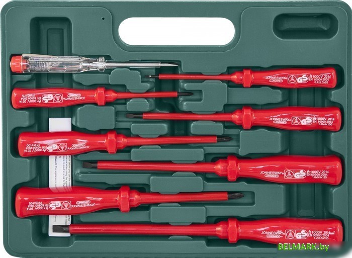 Набор отверток Jonnesway D02AP08S (8 предметов) - фото