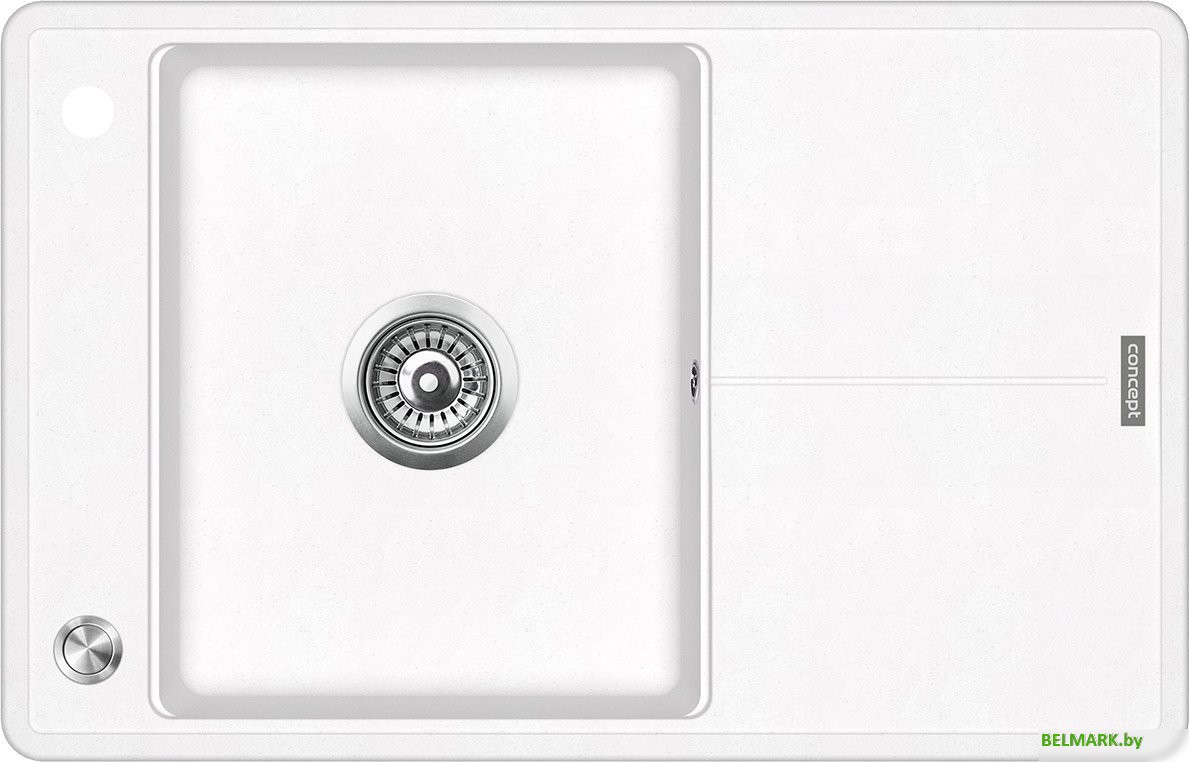 Кухонная мойка Concept Dg10N50Wh - фото2
