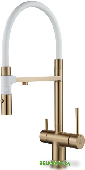 Смеситель Rose R958E (золотой сатин) - фото