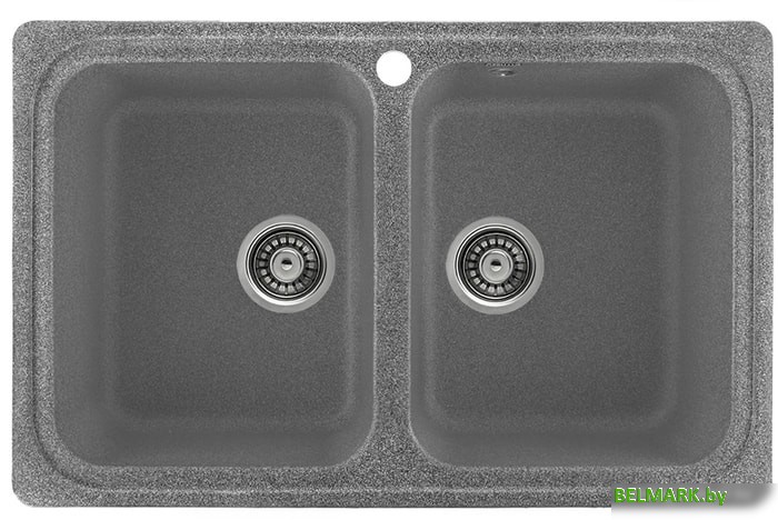 Кухонная мойка Gerhans C02 (графит) - фото