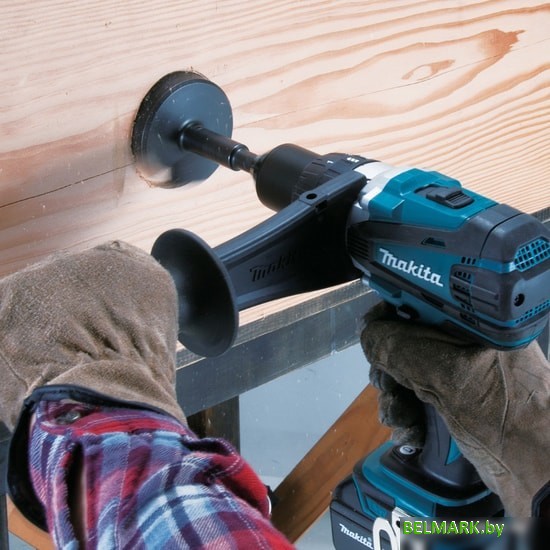 Дрель-шуруповерт Makita DDF458Z (без АКБ) - фото2