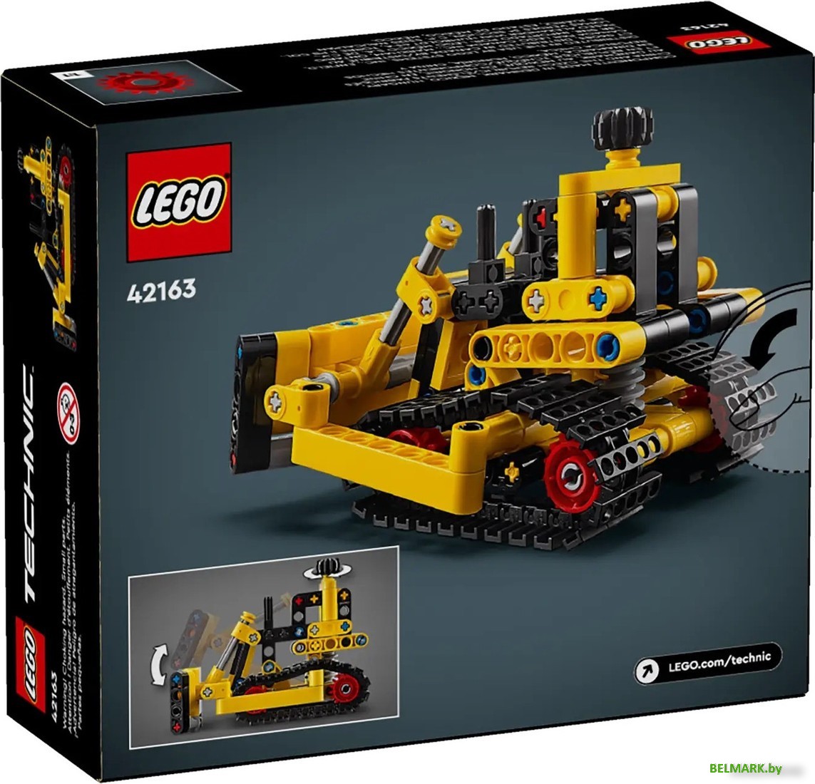 Конструктор LEGO Technic 42163 Сверхмощный бульдозер - фото2