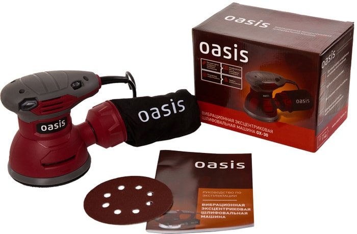 Эксцентриковая шлифмашина Oasis GX-30 - фото2