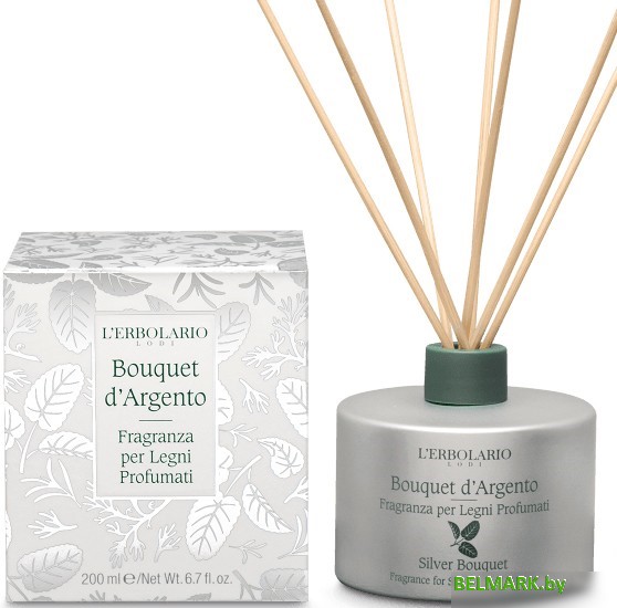 Аромадиффузор L'Erbolario Серебряный букет (200 мл) - фото
