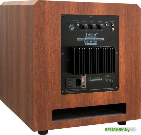Проводной сабвуфер Taga Harmony TSW-212 SE (орех) - фото2