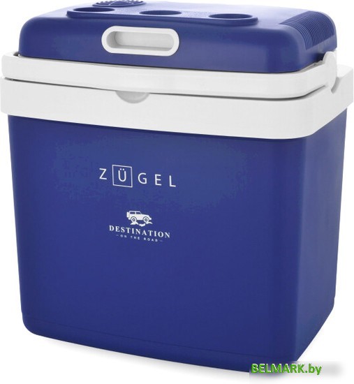 Термоэлектрический автохолодильник ZUGEL ZCR33 (синий) - фото