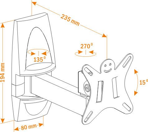 Кронштейн Holder LCDS-5004 - фото2