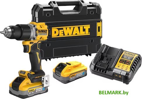 Ударная дрель-шуруповерт DeWalt DCD805H2T (с 2-мя АКБ 5 Ач, кейс) - фото