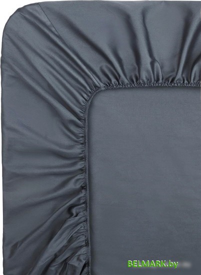 Постельное белье Sofi De MarkO Мармис 160х200х30 ПР-мс-160х200х30ант (антрацитовый) - фото