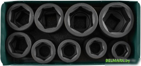 Набор торцевых головок Jonnesway S03A8109S 9 предметов - фото2