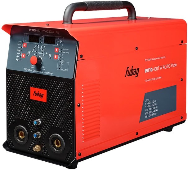 Сварочный инвертор Fubag INTIG 400 T W AC/DC PULSE 31456.2 (с горелкой) - фото