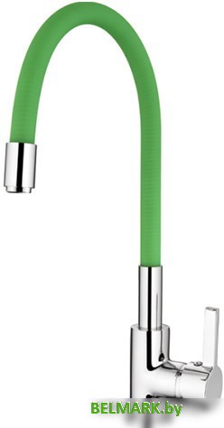 Смеситель Ledeme H98 L4898-5 (зеленый/хром) - фото