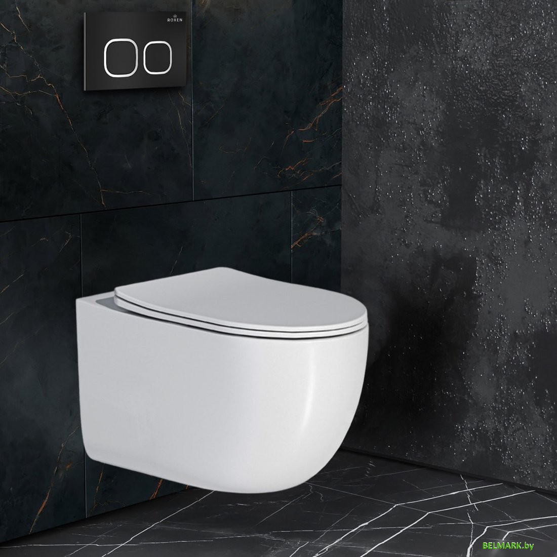 Унитаз подвесной Roxen Vortex 530160-01 Rimless Soft Close - фото