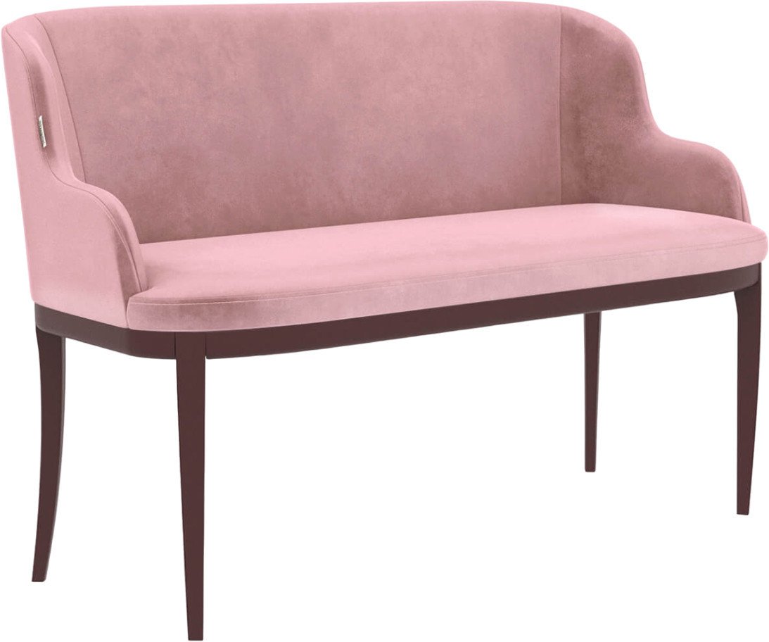 Банкетка Sheffilton SHT-ST41/S135 (пыльная роза/орех европейский) - фото