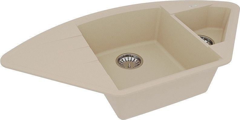 Кухонная мойка Lemark Irkana 9910044 (бежевый) - фото2