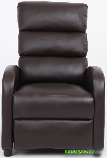 Реклайнер Calviano 2164 (экокожа, коричневый) - фото2