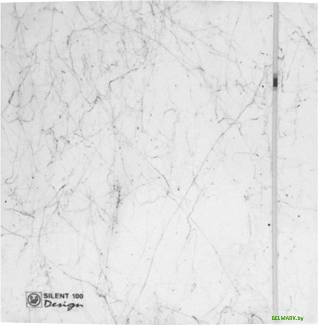Осевой вентилятор Soler&Palau Silent-100 CRZ Marble White Design 5210401500-435600 - фото