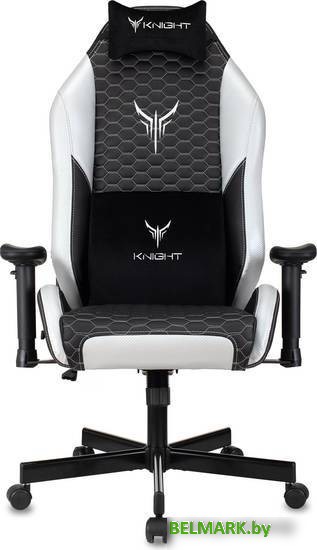Кресло Knight Neon (черный/серебристый) - фото2