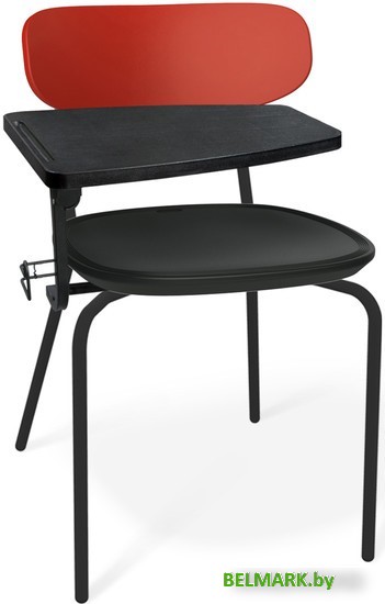 Офисное кресло Sheffilton SHT-S85М-RD-2 с пюпитром (черный/красный/черный муар) - фото