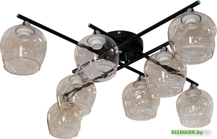 Люстра средней высоты Элетех 21271В-4/8 НПБ 01-8х60-109 Е27 1005404912 - фото