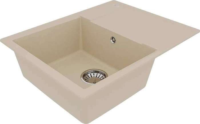 Кухонная мойка Lemark Imandra 9910020 (бежевый) - фото2
