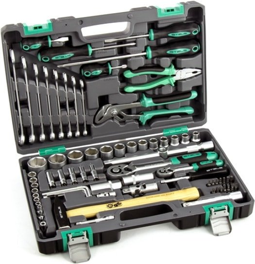 Универсальный набор инструментов Stels 14104 (76 предметов) - фото2