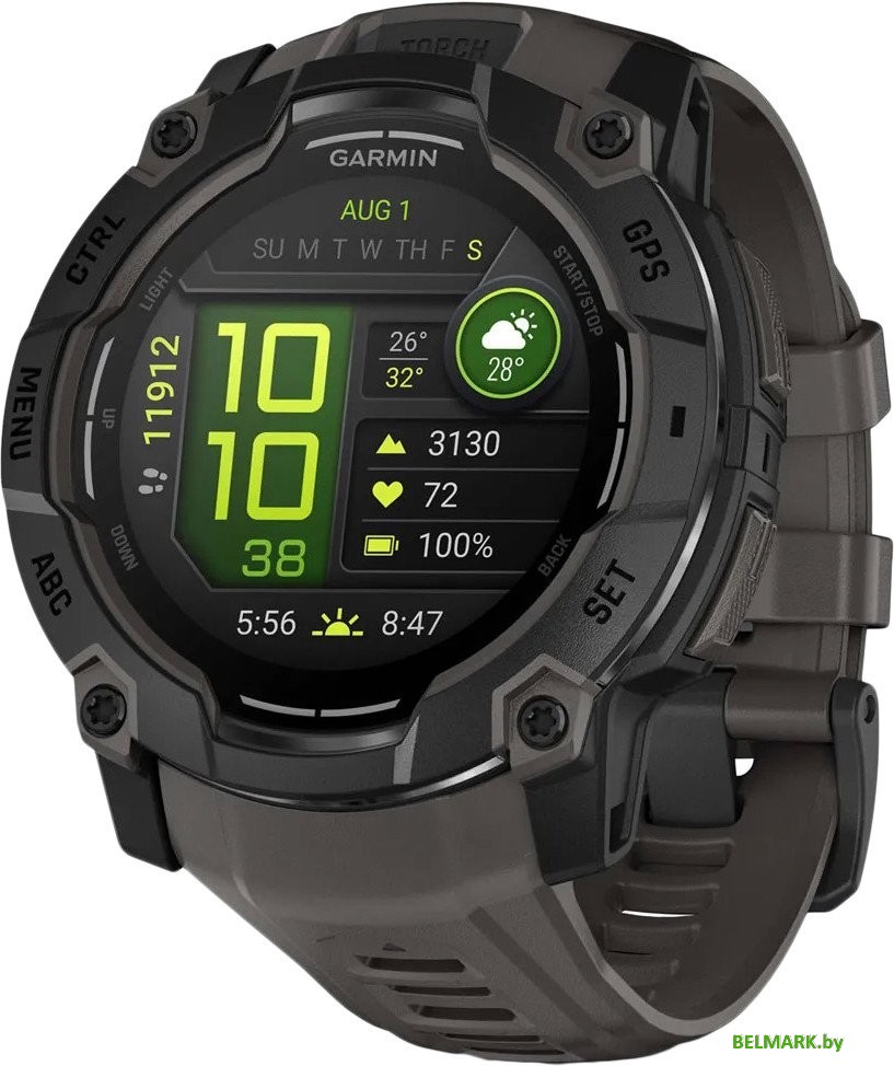 Умные часы Garmin Instinct 3 50 мм (черный) - фото