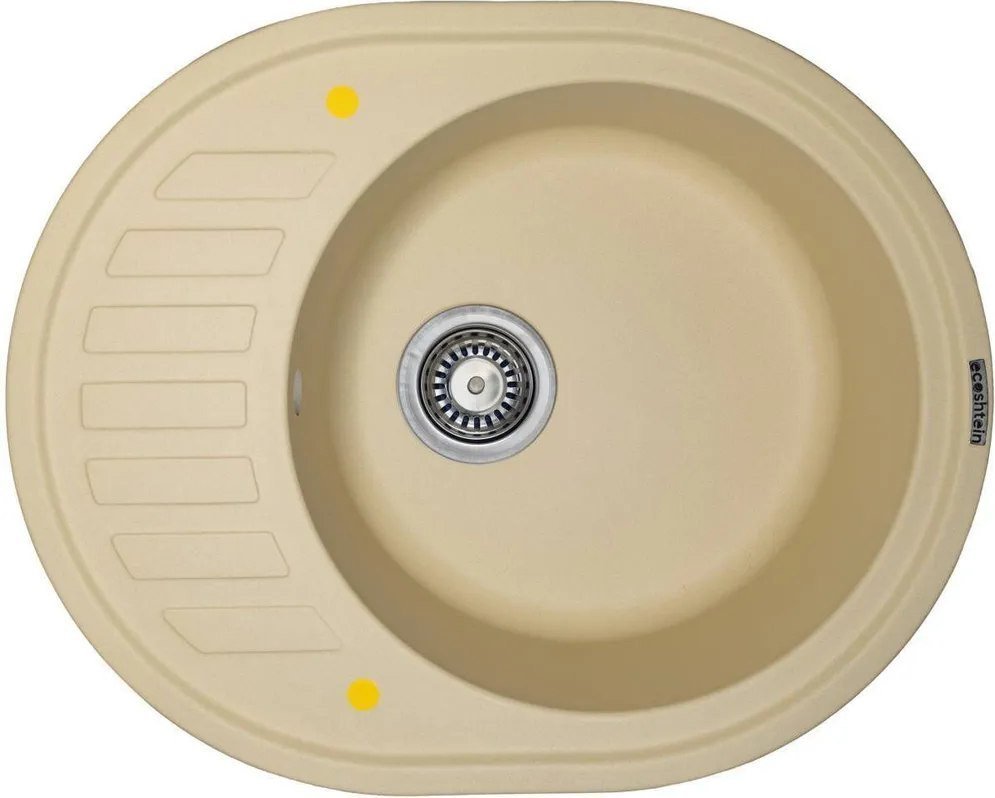 Кухонная мойка Ecoshtein Kreis OV 620 (шампань) - фото