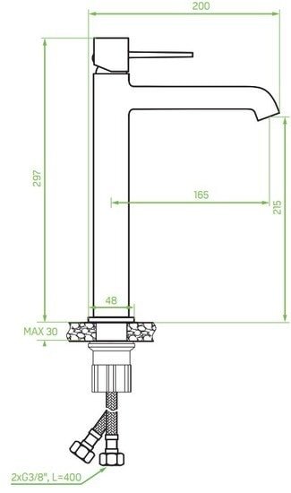 Смеситель Laveo Pola BAP 02ND - фото2