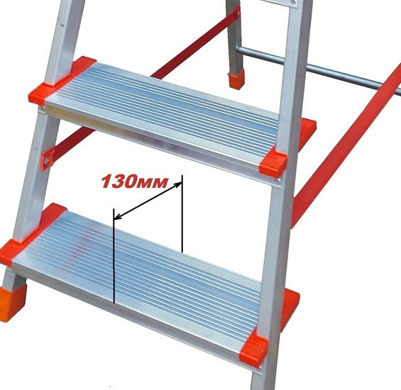 Лестница-стремянка TARKO 114108 (8 ступеней) - фото2