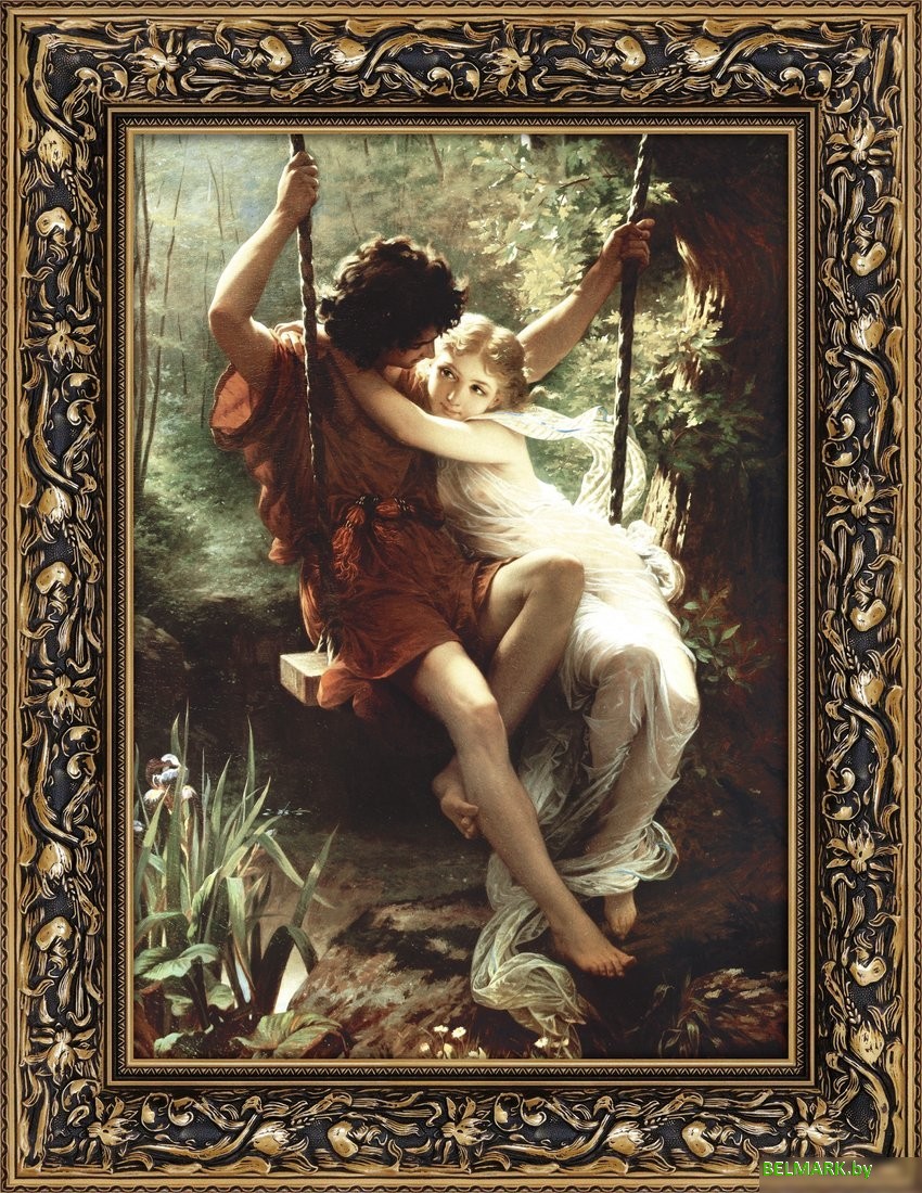 Картина Декарт "Качели" 8Л0231 (в раме) - фото