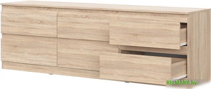 Комод НК-Мебель Stern ТВ-6Я 190 72678137 (дуб сонома) - фото2