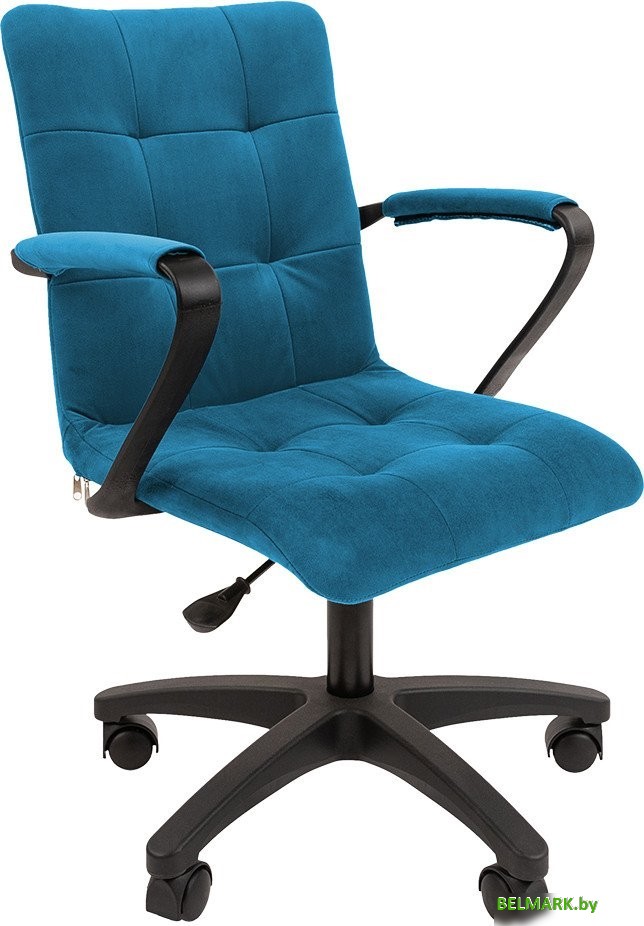 Офисное кресло CHAIRMAN 030 (ткань, T-75 бирюзовый/пластик) - фото