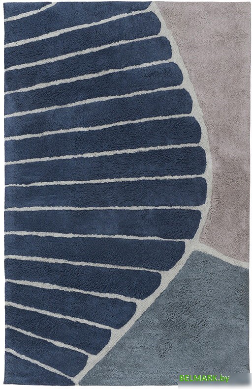 Ковер для жилой комнаты Tkano Terra Rice plantation TK22-DR0011 (серый) - фото