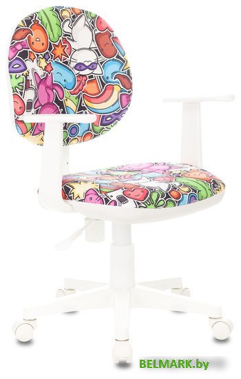 Компьютерное кресло Бюрократ CH-W356AXSN/MASKARAD (мультиколор) - фото